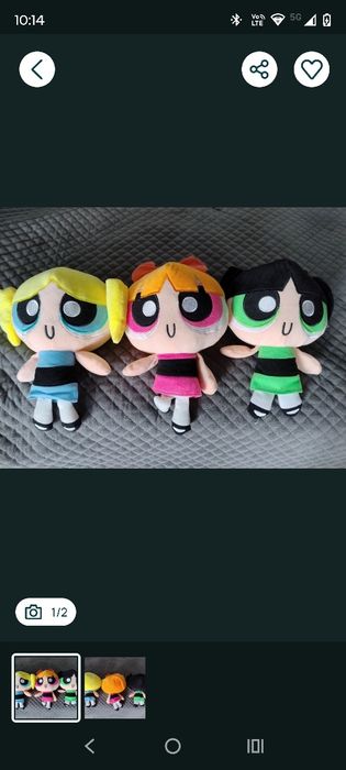 Atomówki zestaw przytulanek