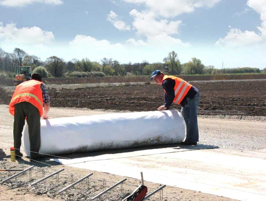Geowłóknina włóknina drogowa 1HTPP 145g/m²  13kN DRENAŻ  - cena za 1m²