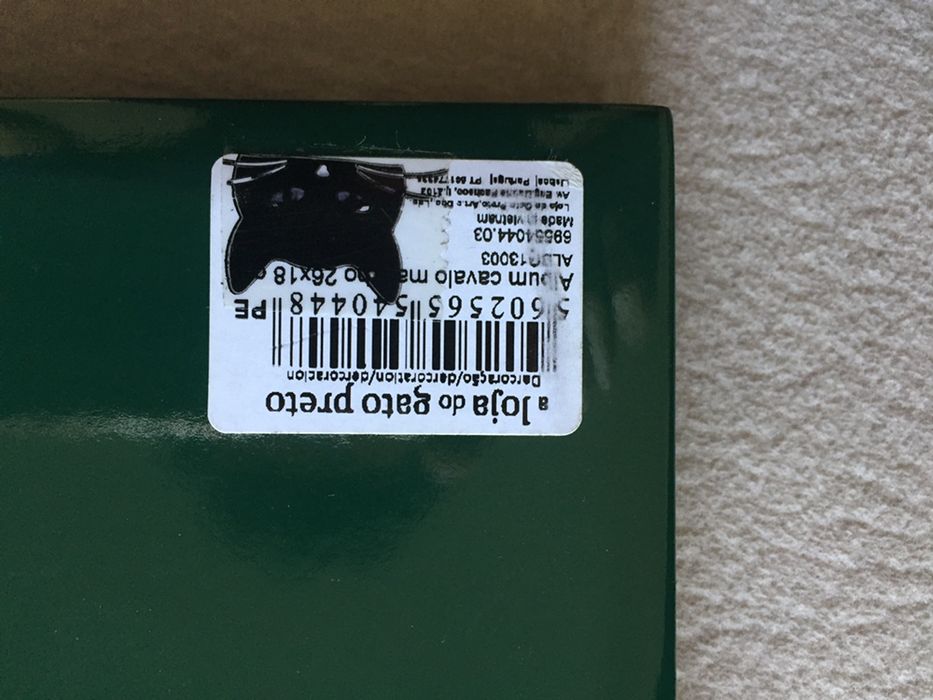 Album fotografias Gato Preto