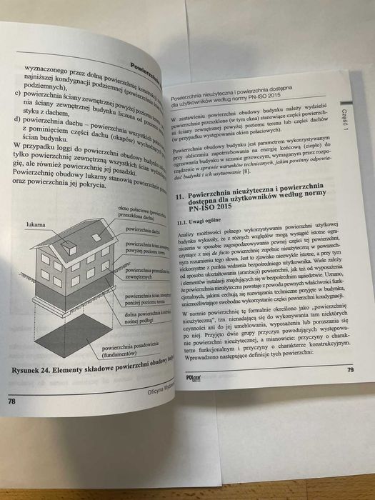 Obliczanie powierzchni i kubatur budynku Pogorzelski Sieczkowski
