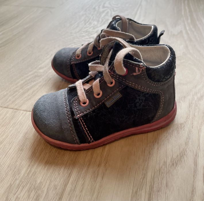 Buciki wiosenne r 20 Renbut skórzane