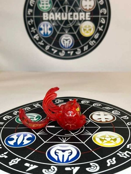 Bakugan Dual Elfin Pyrus Translucent