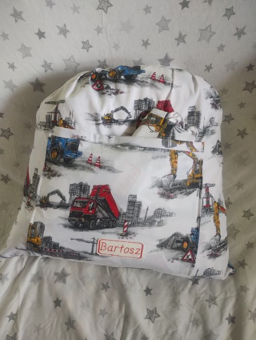 Worek na pościel do przedszkola lub żłobka