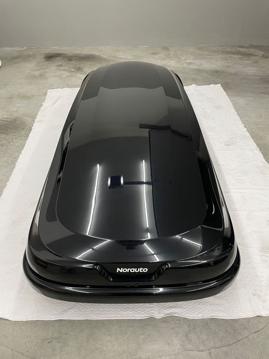 Caixa de carga norauto bermude 500 preto brilhante - nova
