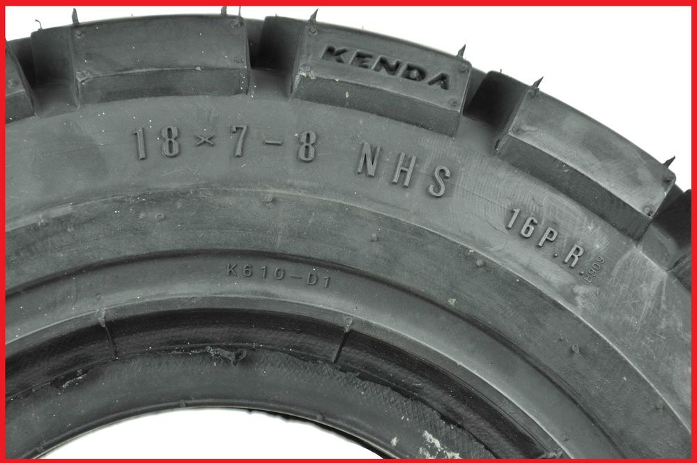 Opony do wózków widłowych 18x7-8 16PR KENDA z dętką i ochraniaczem