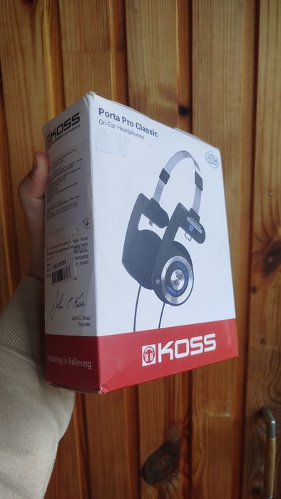 Koss Porta Pro дротові навушники в коробці