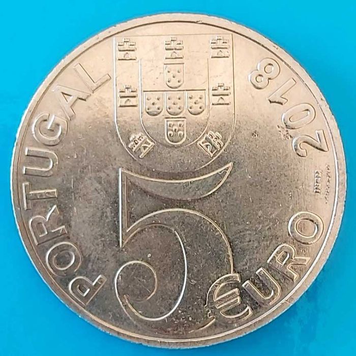 5 Euros de 2018, de Portugal, 100 Anos do Armistício de 1918