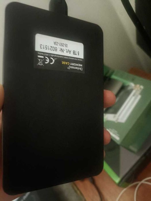 Зовнішній накопичувач HDD 5000GB Intenso Memory Case 5 TB