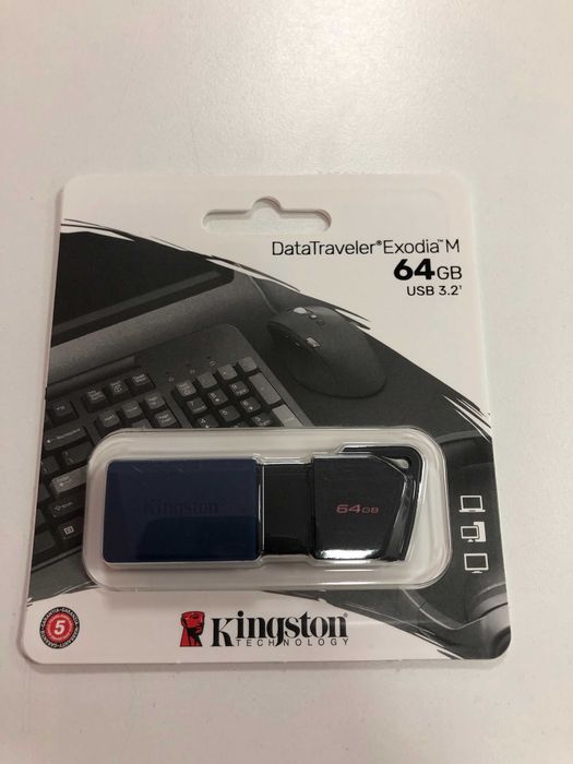 Nowy Pendrive Kingston 64GB DataTraveler USB 3.2 FV23%