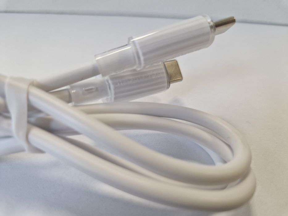 Borofone Kabel BX112 Lemon - Typ C na Typ C - PD 60W 1 metr biały