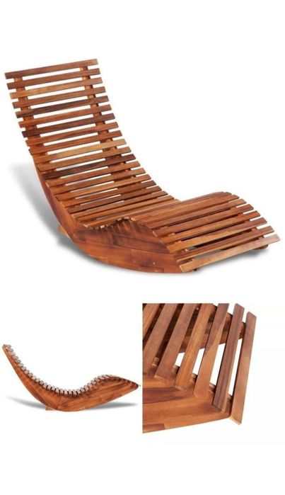 Espreguiçadeira de Madeira
