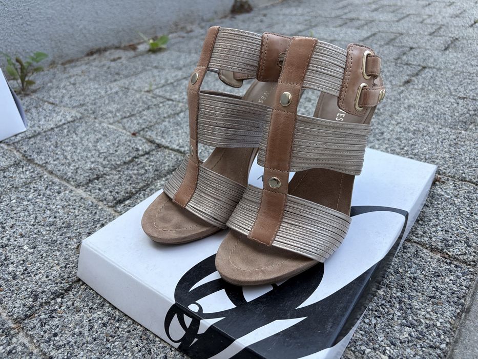 Piekne wysokie buty Nine West 38 jak nowe