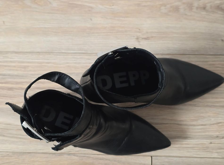 Botki 39 Depp skora obcas