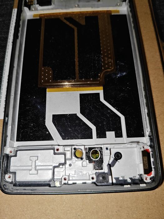 Дисплей AMOLED Realme GT 6T в зборі з сенсором і рамкою green