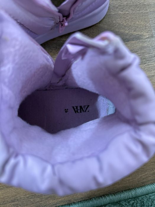 Стеганые водоотталкивающие ботинки Zara