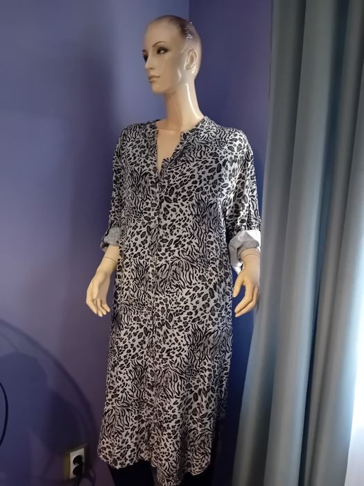 Sukienka panterka/koszulowa roz 46