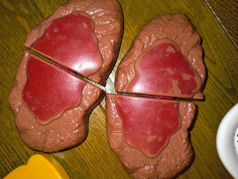 Zestaw warzyw i owoców do krojenia na rzep