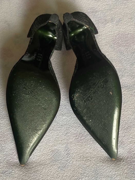 Sapatos de cerimónia pele, prateado/azul nacarado com reflexos