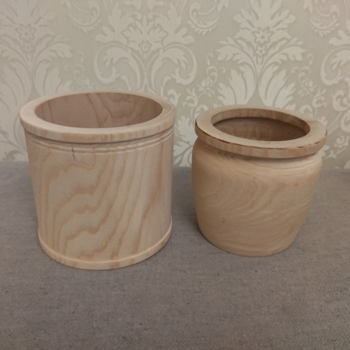 Продам посуду из груши , ясеня для сыпучих на кухне , табака и др.