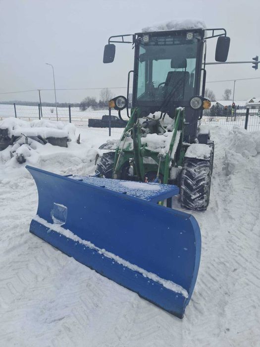 Ładowarka z Pługiem -Wynajem
