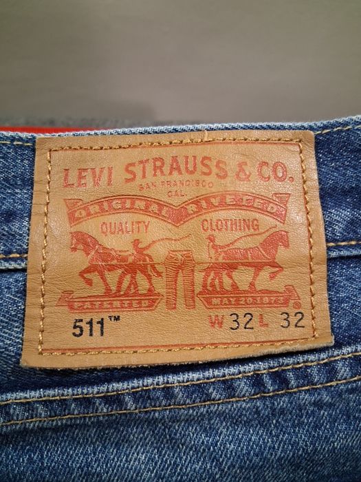 Levis 511 spodnie męskie jeansowe r. 32/32 jak nowe