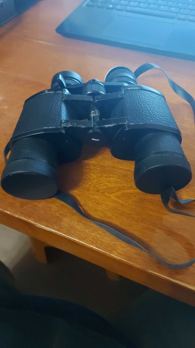 Binóculos Super Zenith Coated Optics 8×–17×40 Zoom + estojo original