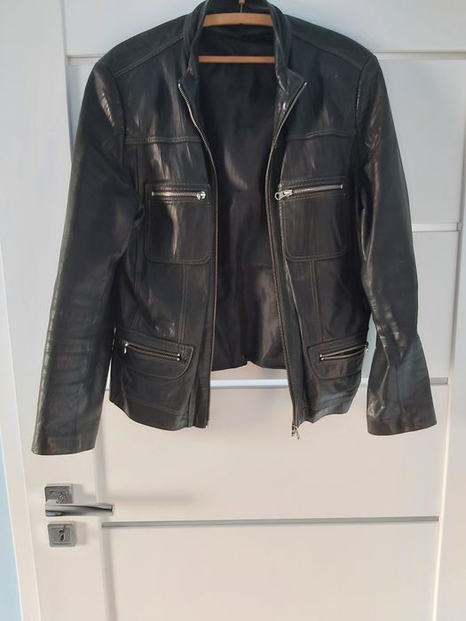 Kurtka damska skorzana czarna