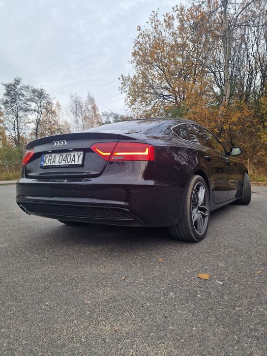 AUDI A5 2.0 TDI quattro sportback bezwypadkowy cały w oryginale