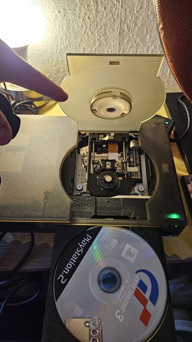 Zestaw Ps2 z przeźroczysta obudowa dla kolekcjonera