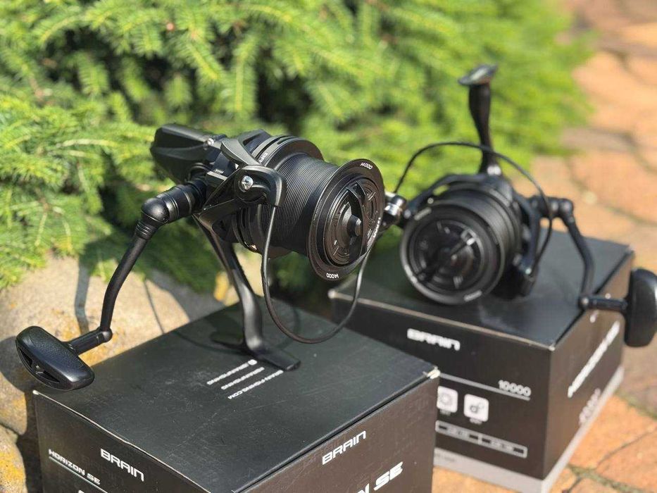 Карповая катушка Brain Horizon SE 14000 11+1BB 4.4:1 +  шпуля 10000