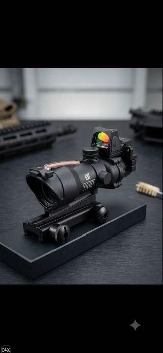 Приціл TRIJICON ACOG в комплекті з каліматором RMR