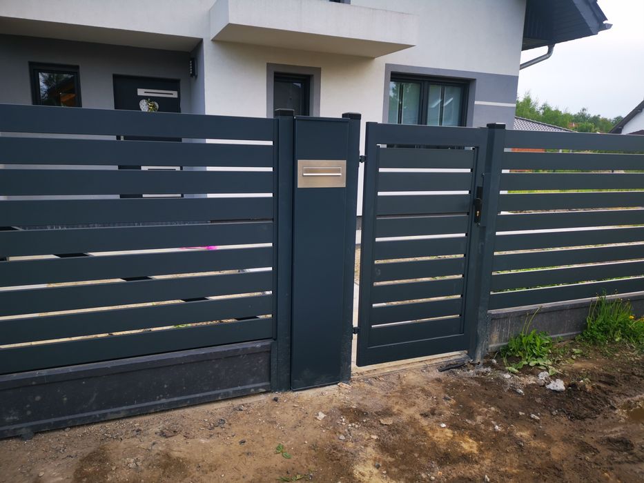 GWARANCJA OGRODZENIA Panelowe Nowoczesne Balustrady Bramy Furtki Prod