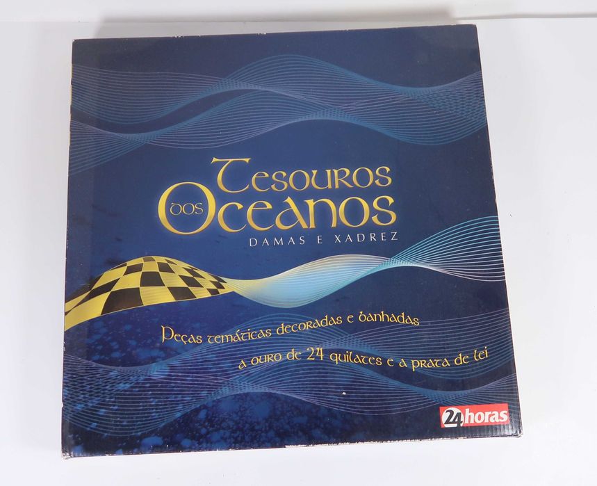 Jogo Xadrez e Damas Tesouro dos Oceanos