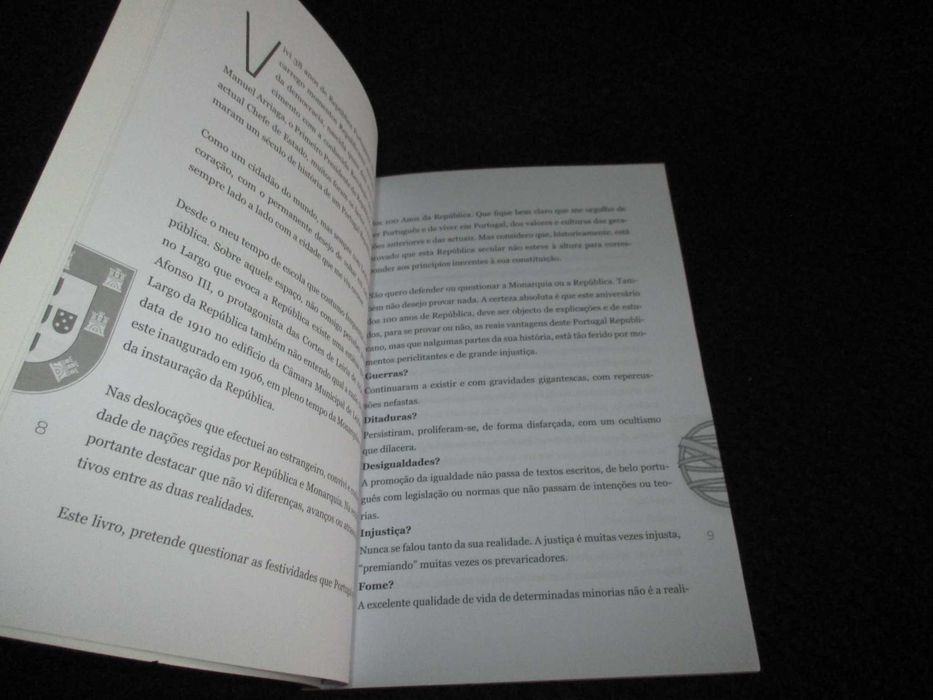 Livro Ré Pública 100 anos de contradições Joaquim Santos