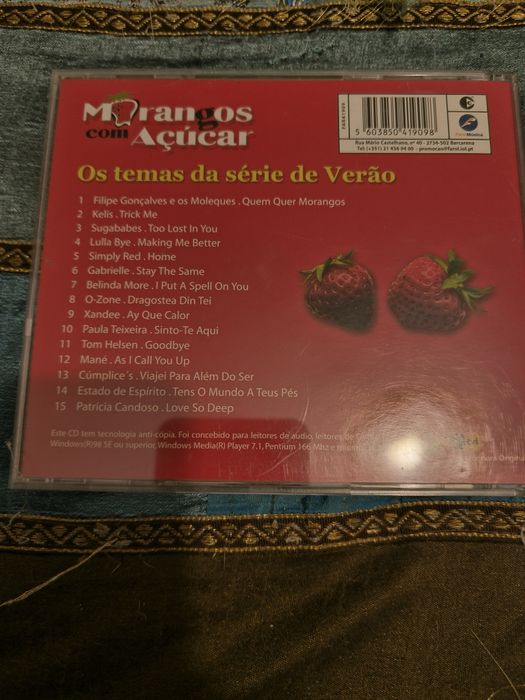 CD original Morangos com açúcar