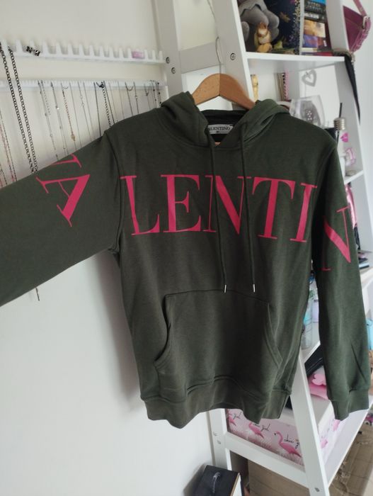 Valentino bluza z kapturem