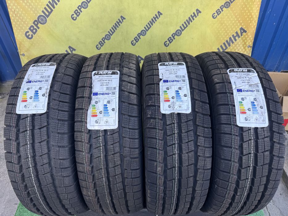 Шини Platin 225/70r15c Зима Комплект Склад Нові