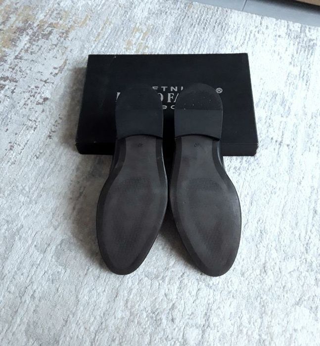 Статусні туфлі з натуральної шкіри, 40-41, Sensor Exclusive