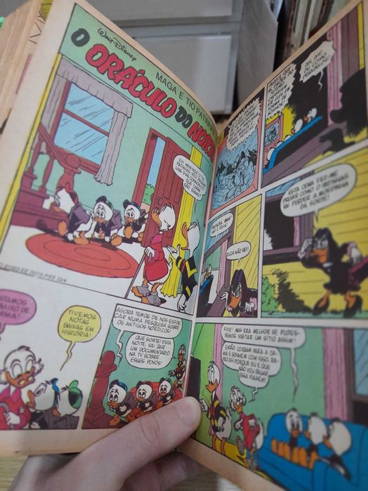 Livro Vintage de BD Show Disney Número 38 Coleção Anos 90