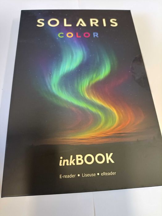 inkbook Solaris Color Black Jak  Nowy e-czytnik książek ebook