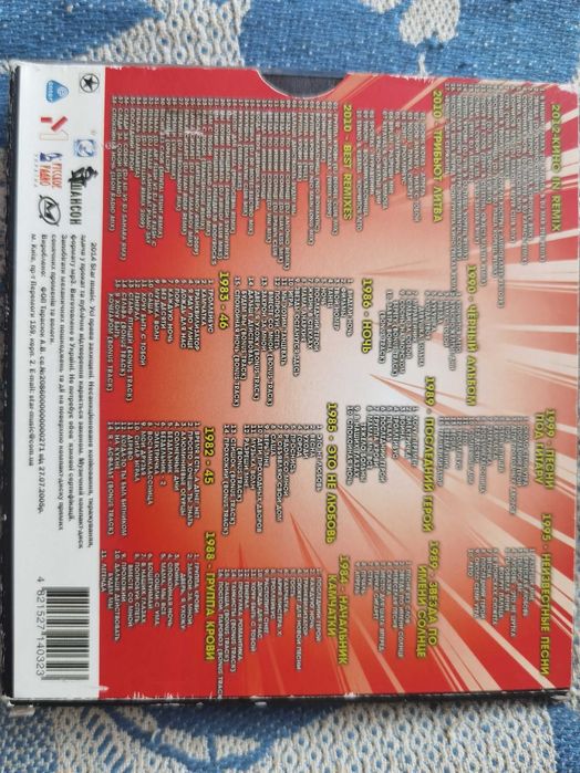 Диски DVD музыкой
