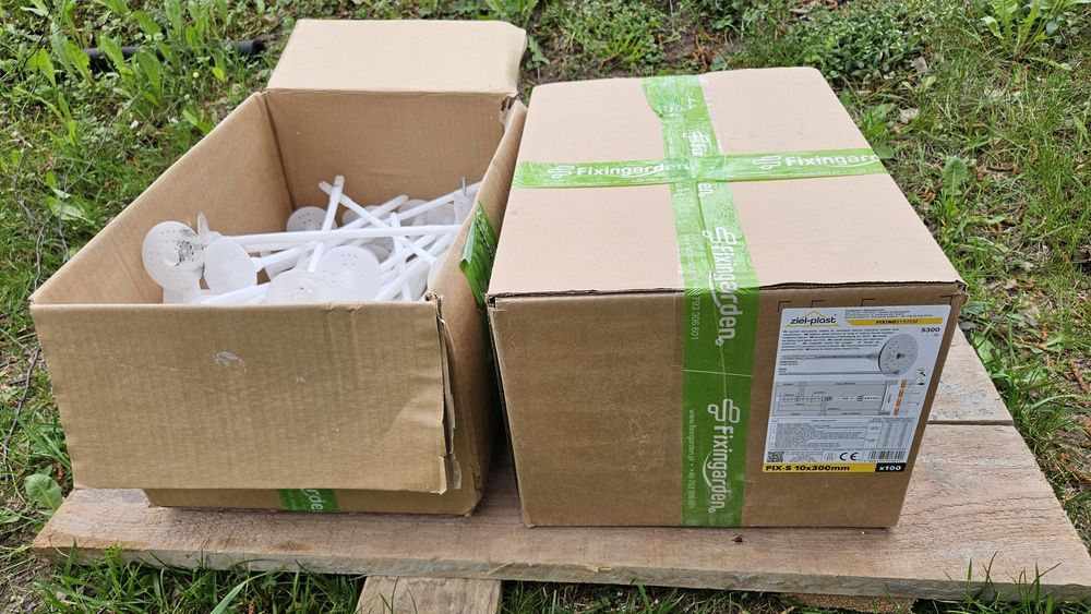 Kołki do styropianu FIX-S Ø10 mm 10x300 Zielplast elewacja