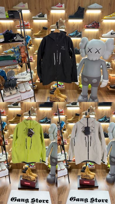 ‼️Знижка‼️ Куртка ARCTERYX Gore Tex GTX Jacket Lime Black Beige