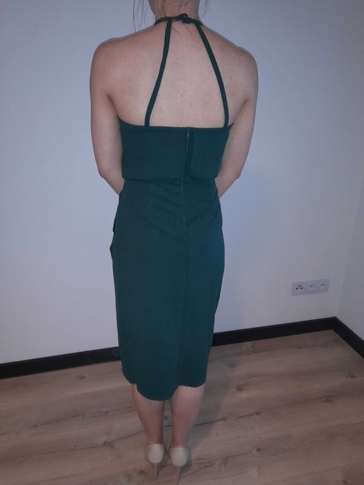 Sukienka butelkowa zieleń 32