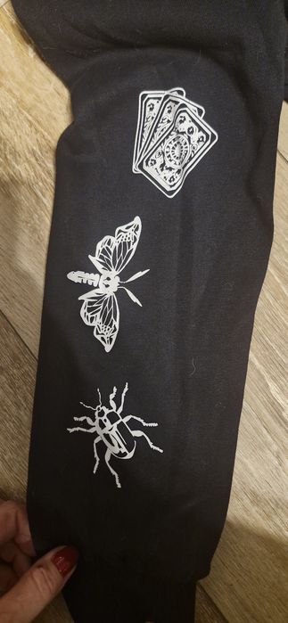 Bluza z golfem rozm. 158 cm.