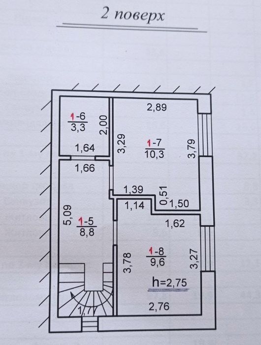 вул. Переможна ,продаж котеджу з частково закінченим ремонтом.