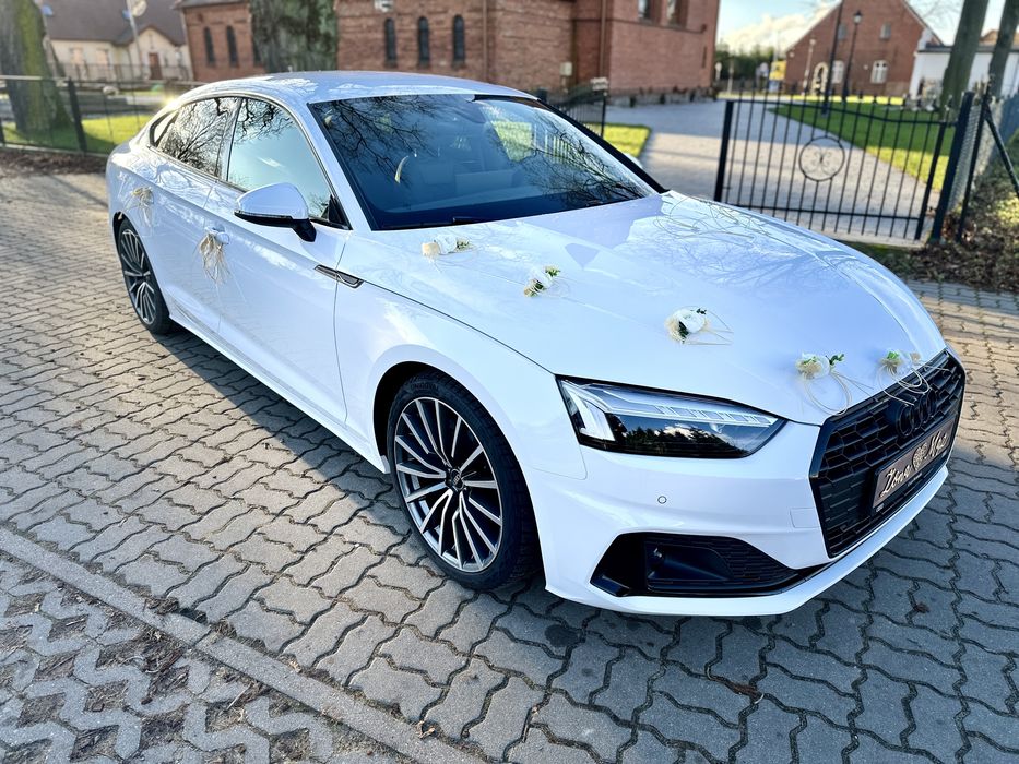 Auto do ślubu, na ślub, wesele NAJNOWSZE AUDI A5