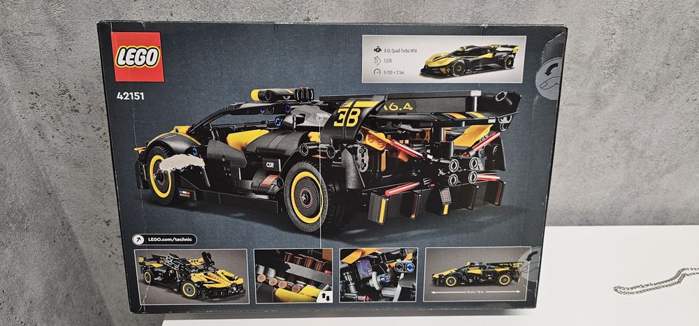 Klocki Lego Technic Bugatti
