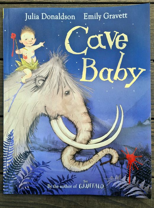 Cave Baby.  English book for kids. Книга для дітей англійською