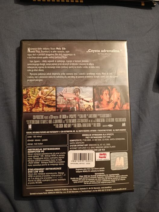 Film na DVD Apocalypto Mela Gibsona